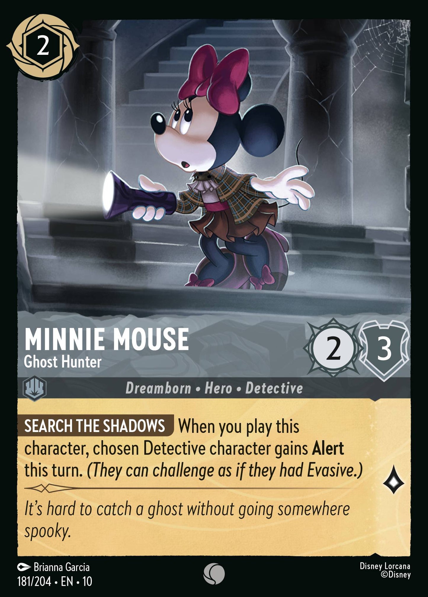 181/204 - Minnie Mouse - Ghost Hunter - Whisper in the Wind