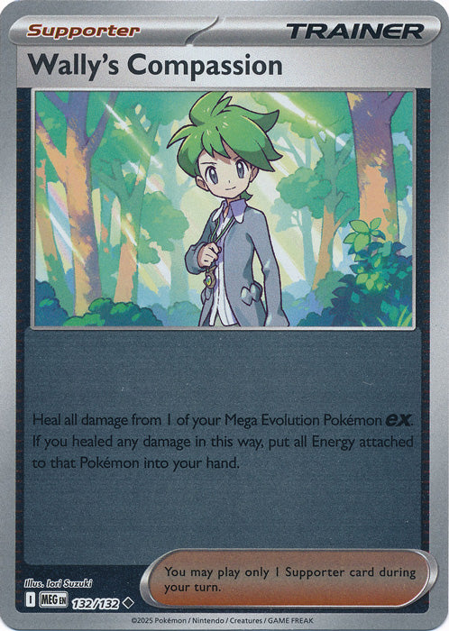132/132 - Wally's Compassion RH - Mega Evolution