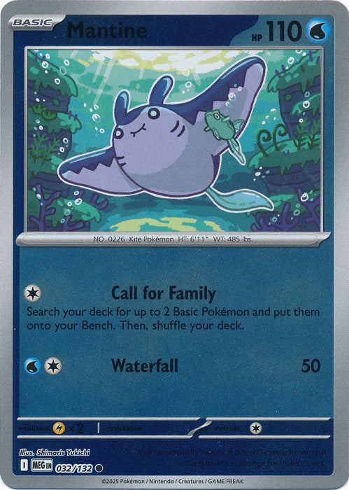 032/132 - Mantine RH - Mega Evolution