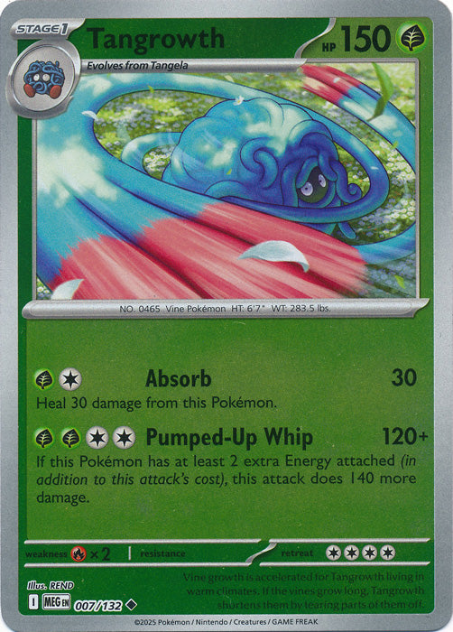 007/132 - Tangrowth RH - Mega Evolution