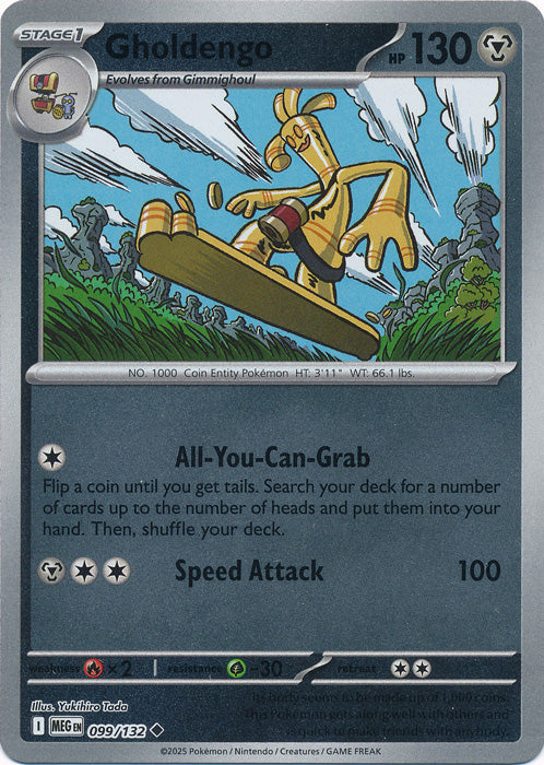 099/132 - Gholdengo RH - Mega Evolution