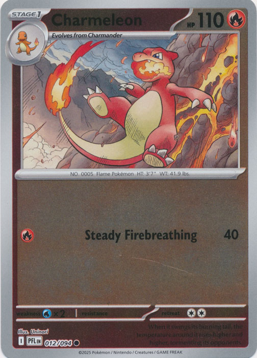 012/094 - Charmeleon RH - Phantasmal Flames