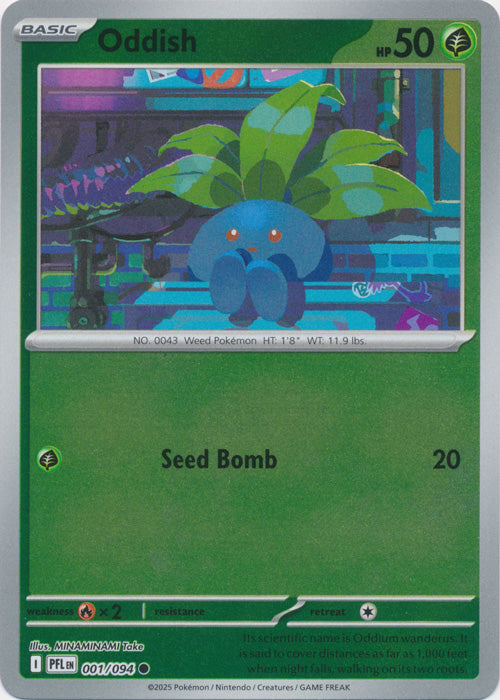 001/094 - Oddish RH - Phantasmal Flames