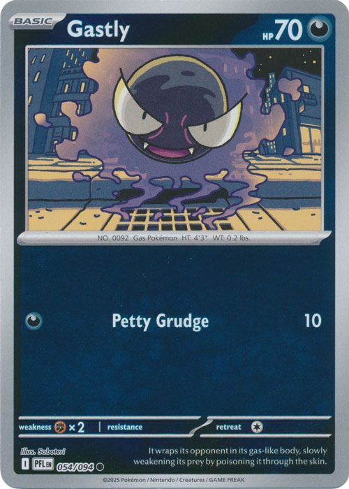 054/094 - Gastly RH - Phantasmal Flames