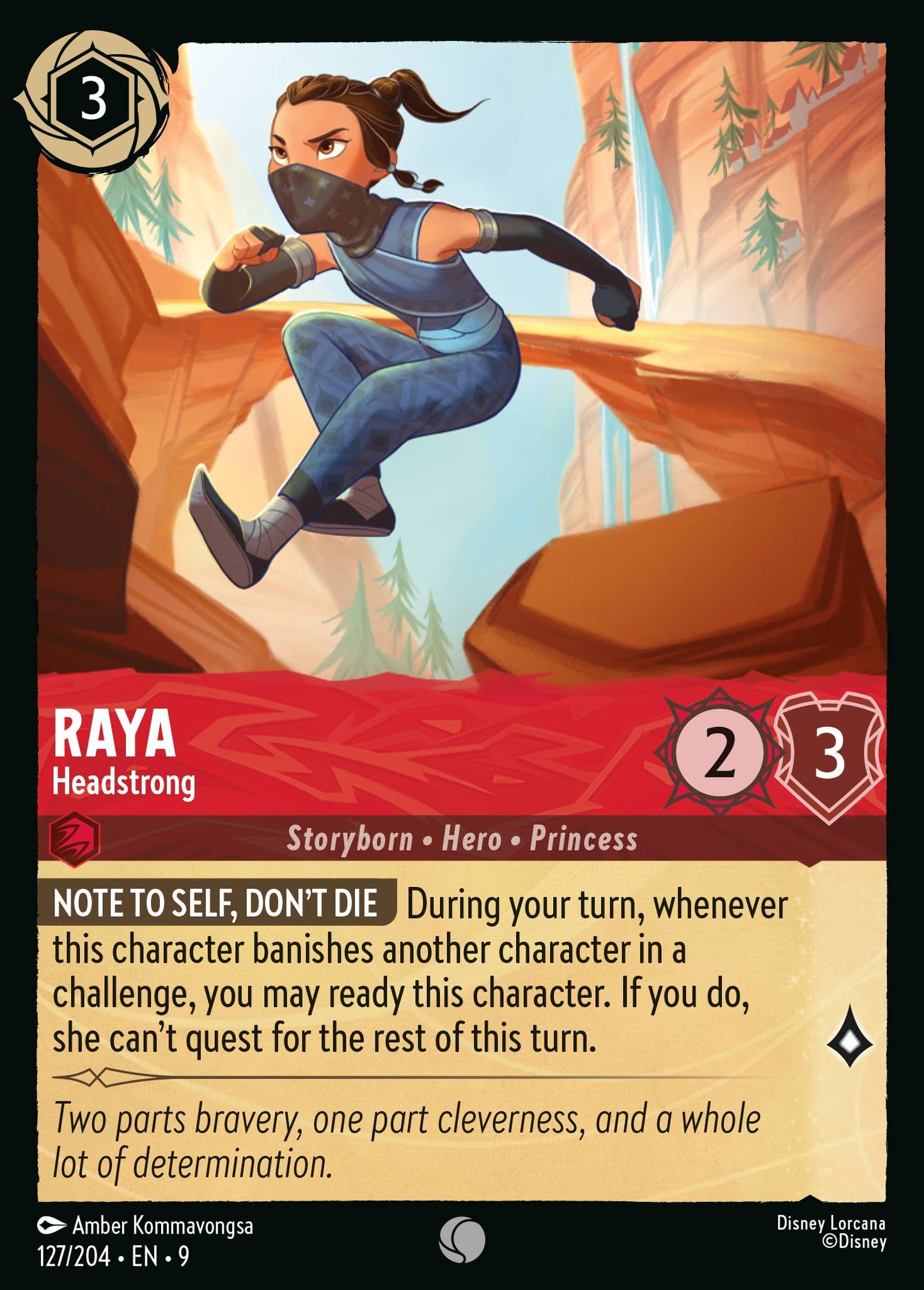 127/204 - Raya - Headstrong - Fabled