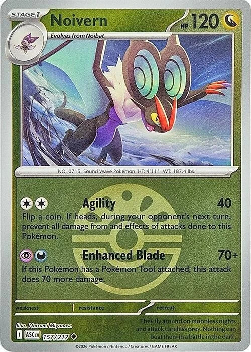 157/217 - Noivern - Poke Ball - Ascended Heroes