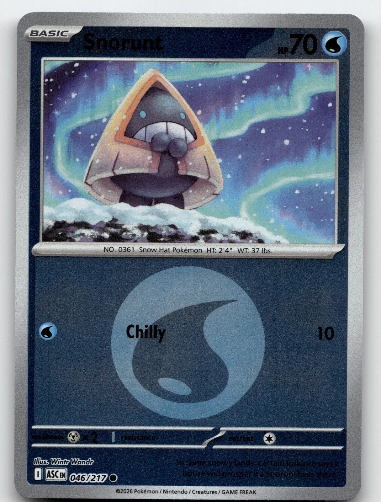 046/217 - Snorunt - Energy Holo - Ascended Heroes