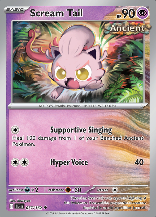 077/162 - Scream Tail - Temporal Forces
