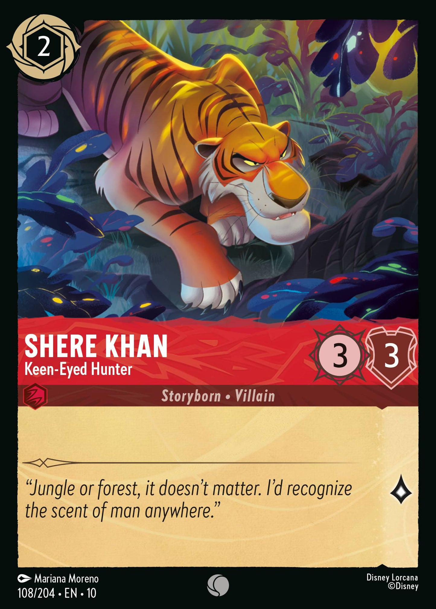 108/204 - Shere Khan - Keen-Eyed Hunter - Whisper in the Wind