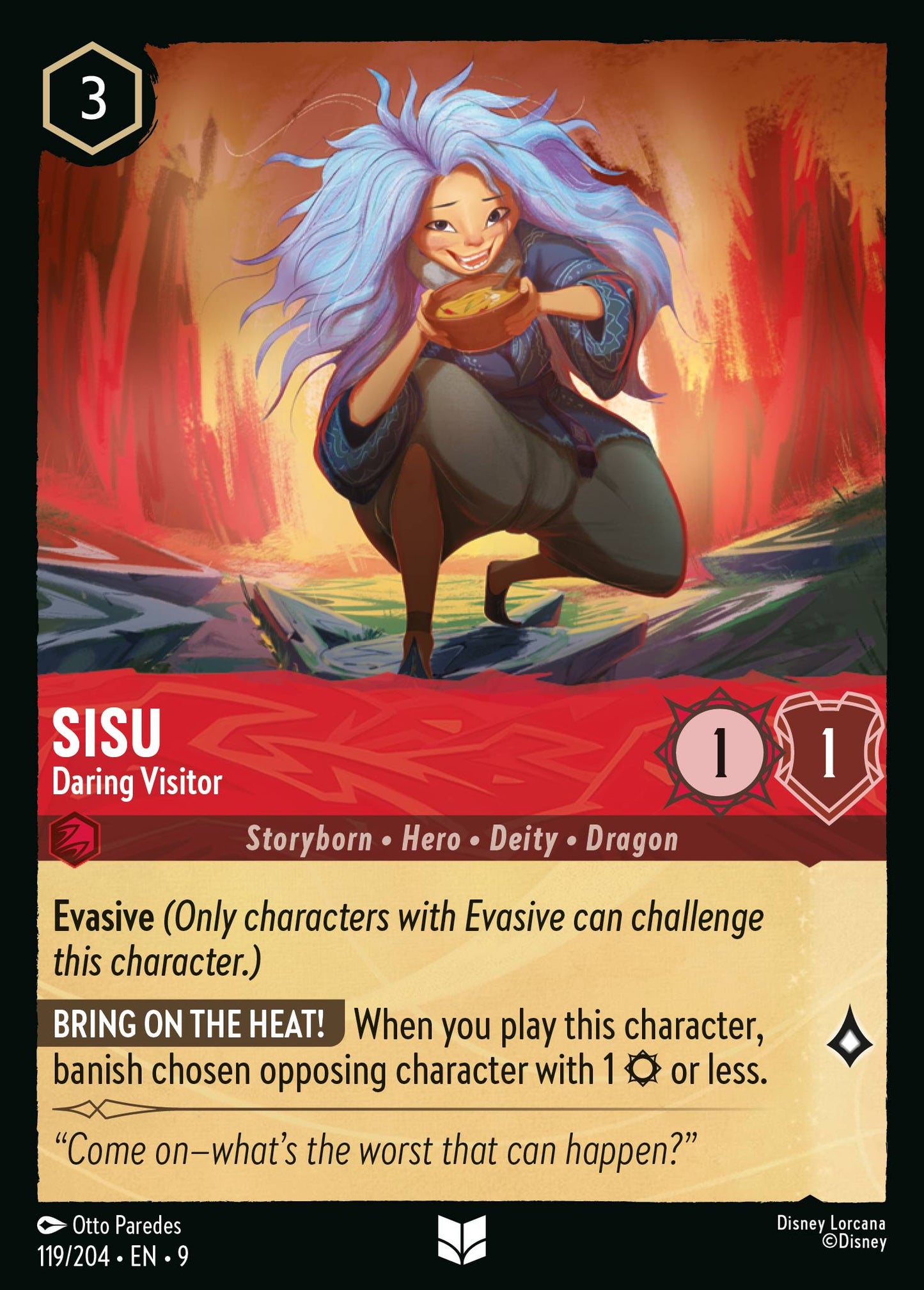 119/204 - Sisu - Daring Visitor - Fabled