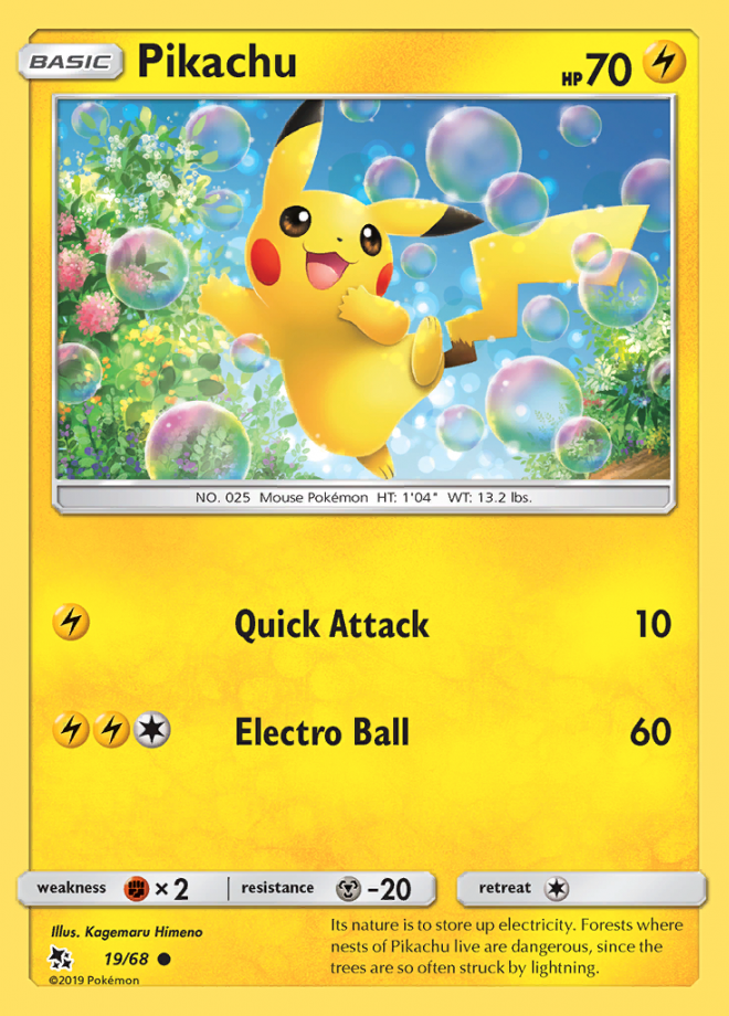 019/68 - Pikachu - Hidden Fates