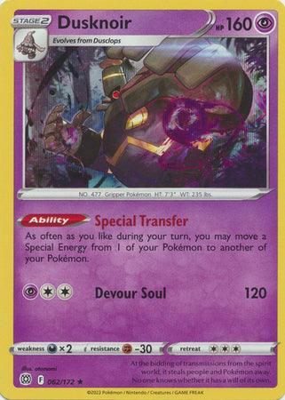 062/172 Dusknoir - Brilliant Stars - Volution Cards and Collectables