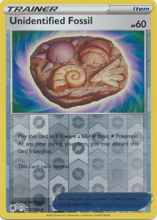 157/189 Unidentified Fossil RH - Astral Radiance - Volution Cards and Collectables