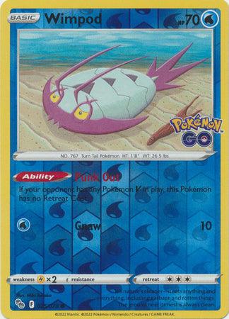 025/078 Wimpod RH - Pokemon GO - Volution Cards and Collectables