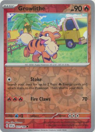031/198 Growlithe RH - S&V Base