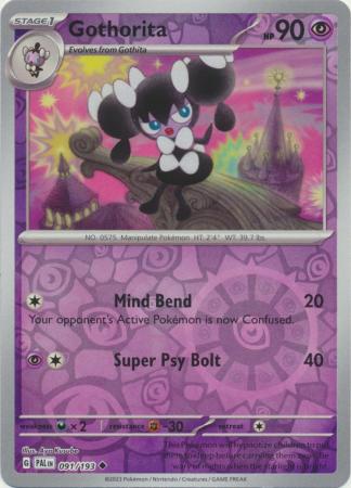 091/193 - Gothorita RH - Paldea Evolved