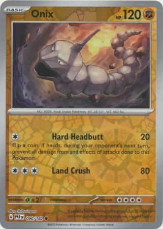 Pokemon Trading Card Game Single of 090/182 - Onix RH