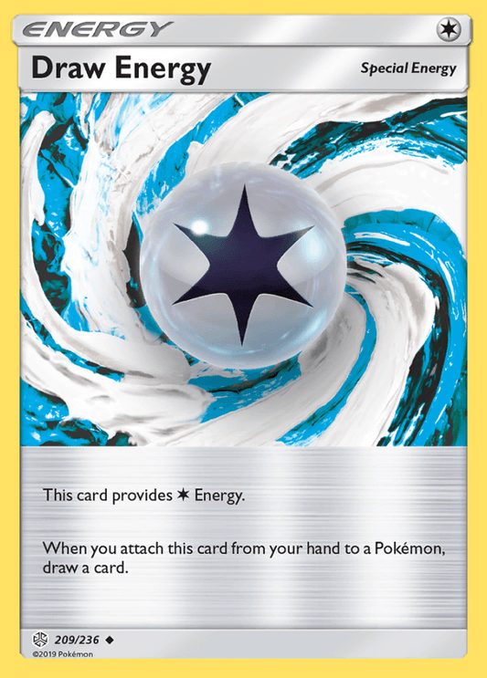 209/236 Draw Energy - Cosmic Eclipse - Volution Cards and Collectables
