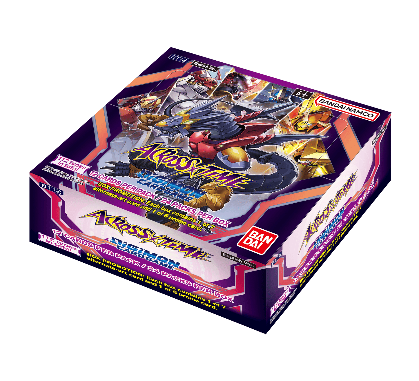 Digimon Card Game - BT12 Across Time Booster Box - Volution Cards and Collectables