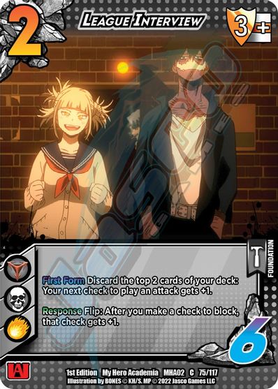 075/117 - League Interview - Crimson Rampage 1st Edition