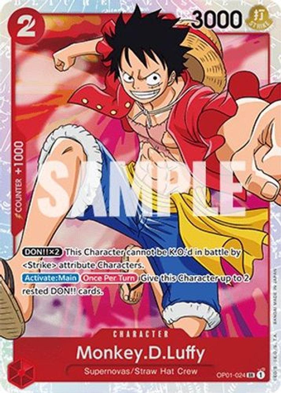 Digimon Card Game Single OP1-024SR Monkey D. Luffy – Volution Cards and  Collectables
