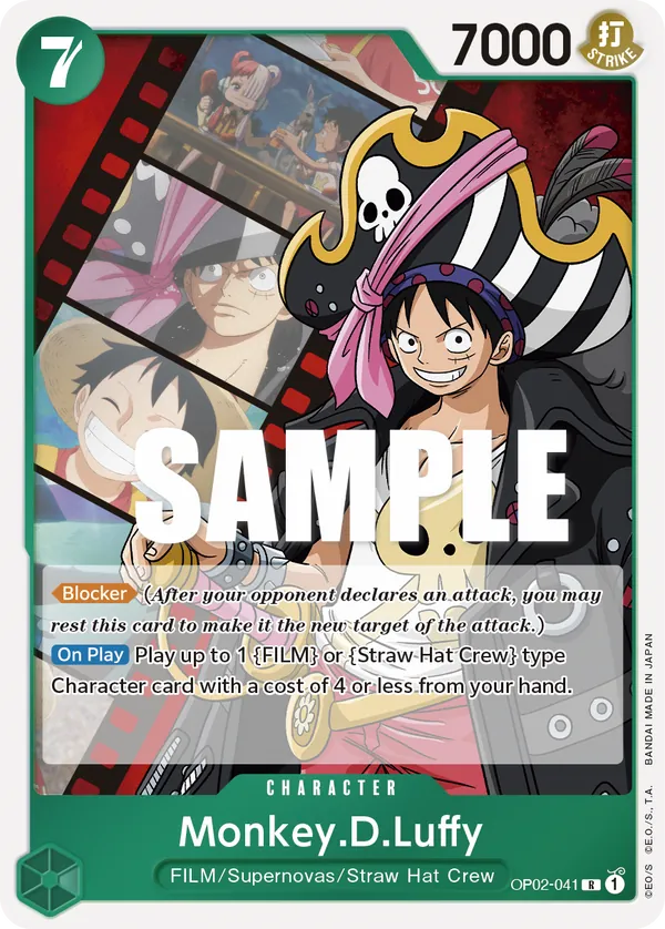 One Piece Card Game Single OP2-041R Monkey.D.Luffy Volution Cards and Collectables One Piece Card Game Single OP2-041R Monkey.D.Luffy Volution Cards and Collectables