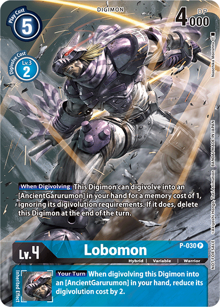 Digimon Card Game Single P-030 Lobomon (Alternate Art) [2nd Anniversary Set]  – Volution Cards and Collectables