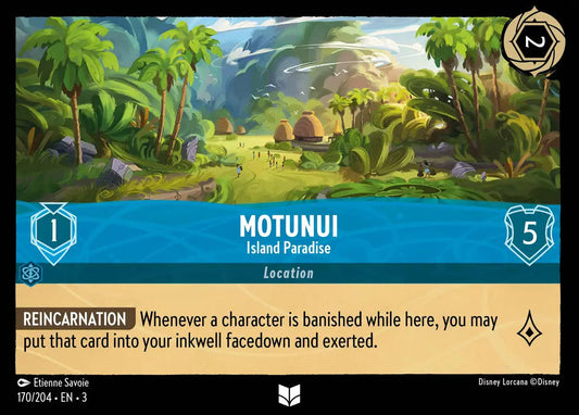 170/204 - Motunui - Island Paradise - Fabled