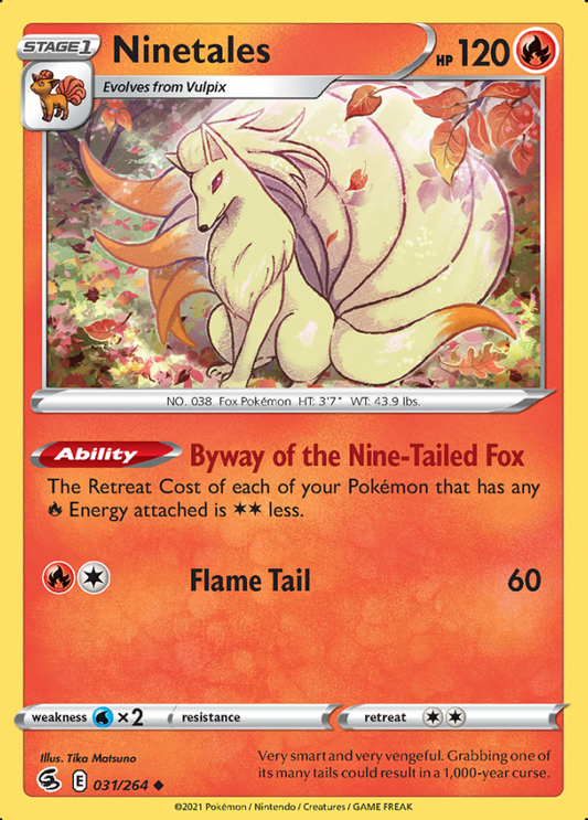 031/264 Ninetales - Fusion Strike