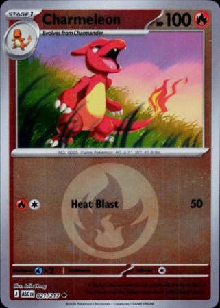 021/217 - Charmeleon - Energy Holo - Ascended Heroes