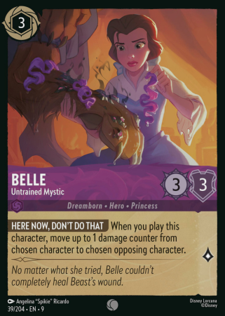 039/204 - Belle - Untrained Mystic - Cold Foil - Fabled