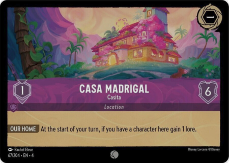 068/204 - Casa Madrigal - Casita - Cold Foil - Fabled