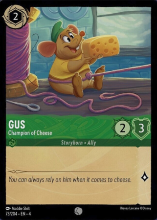 073/204 - Gus - Champion of Cheese - Cold Foil - Ursula's Return