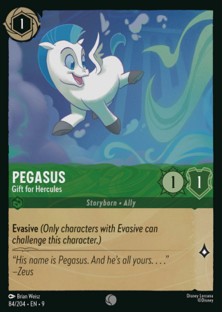 084/204 - Pegasus - Gift for Hercules - Cold Foil - Fabled