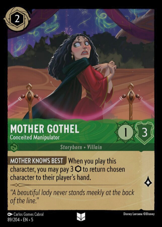 089/204 - Mother Gothel - Conceited Manipulator - Holo - Shimmering Skies