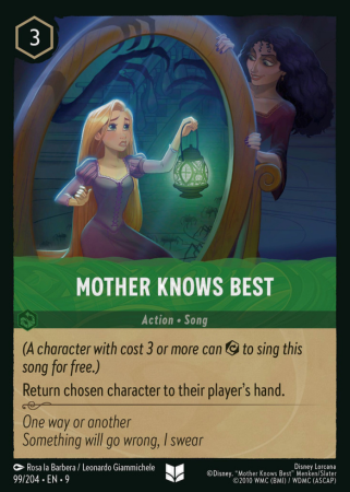 099/204 - Mother Knows Best - Cold Foil - Fabled