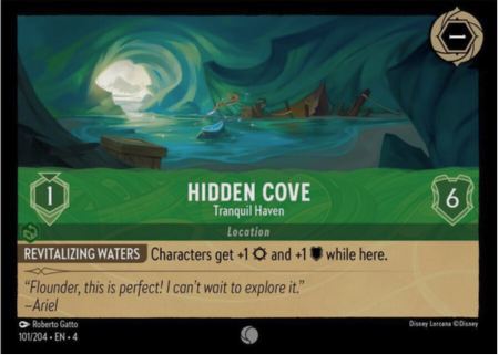 102/204 - Hidden Cove - Tranquil Haven - Cold Foil - Fabled