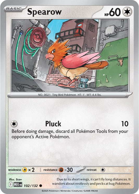 102/132 - Spearow - Mega Evolution