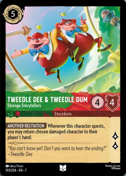 103/204 - Tweedle Dee & Tweedle Dum - Strange Storytellers - Archazia's Island