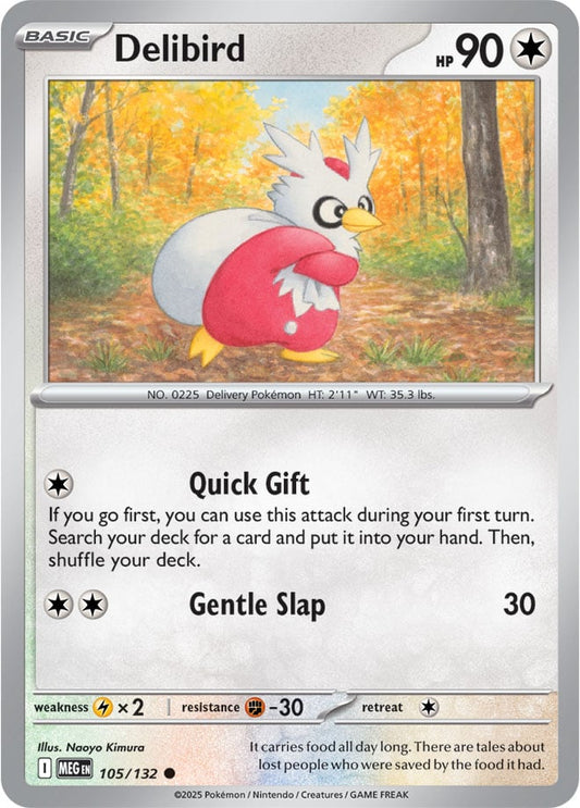105/132 - Delibird - Mega Evolution