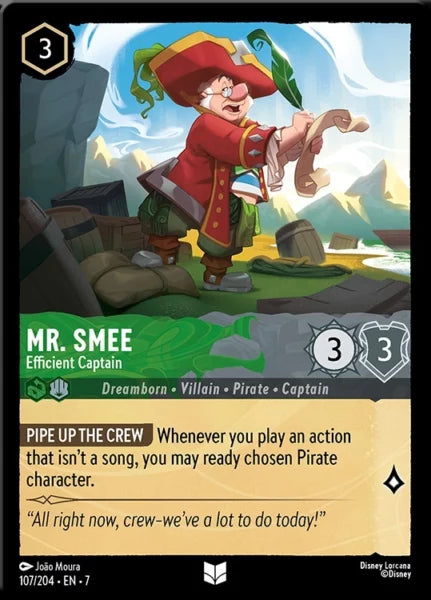 107/204 - Mr. Smee - Efficient Captain - Archazia's Island