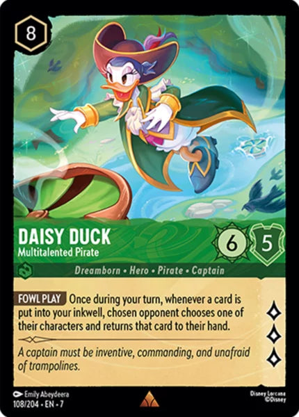 108/204 - Daisy Duck - Multitalented Pirate - Archazia's Island