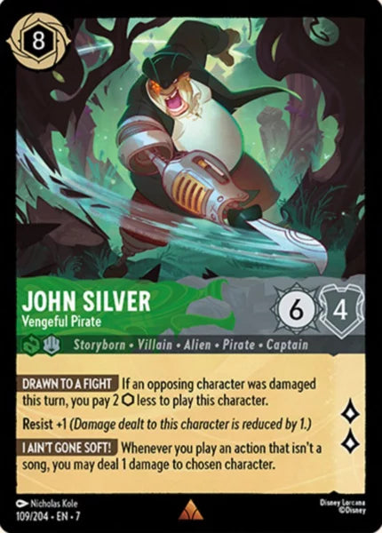 109/204 - John Silver - Vengeful Pirate - Archazia's Island