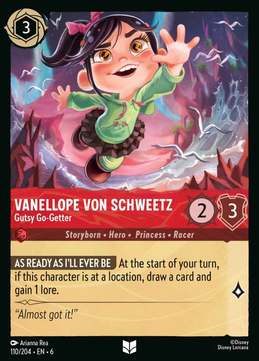 110/204 - Vanellope Von Schweetz - Gutsy Go-Getter - Asurite Sea