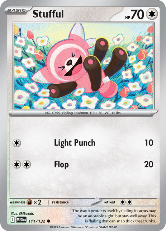 111/132 - Stufful - Mega Evolution