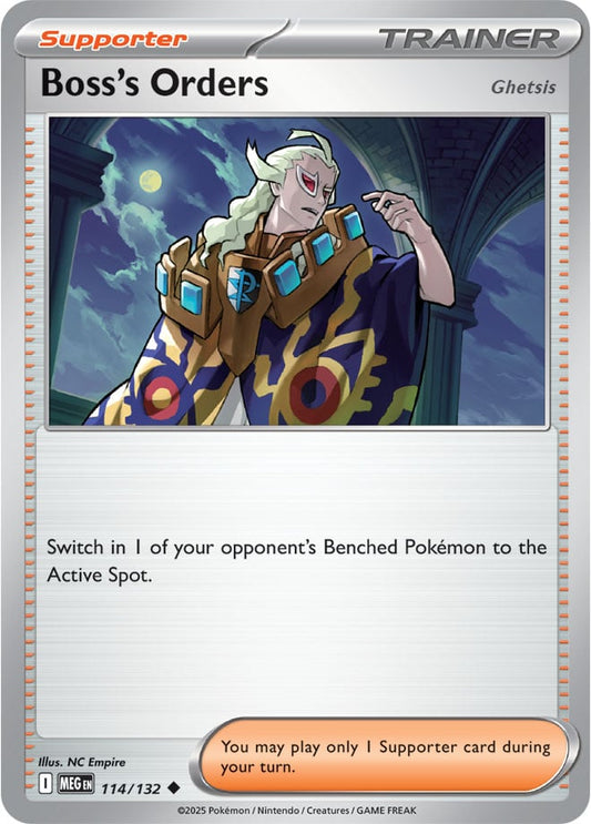 114/132 - Boss's Orders - Mega Evolution