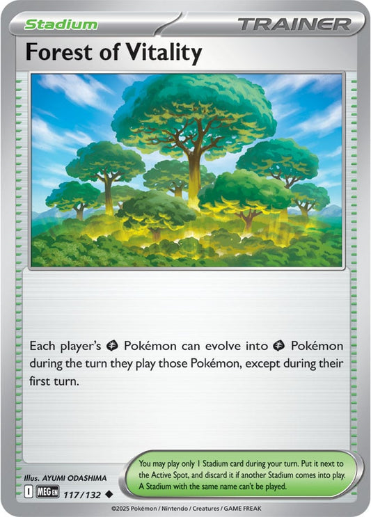 117/132 - Forest of Vitality - Mega Evolution