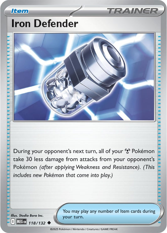 118/132 - Iron Defender - Mega Evolution