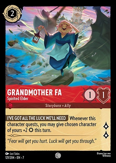 121/204 - Grandmother Fa - Spirited Elder - Archazia's Island