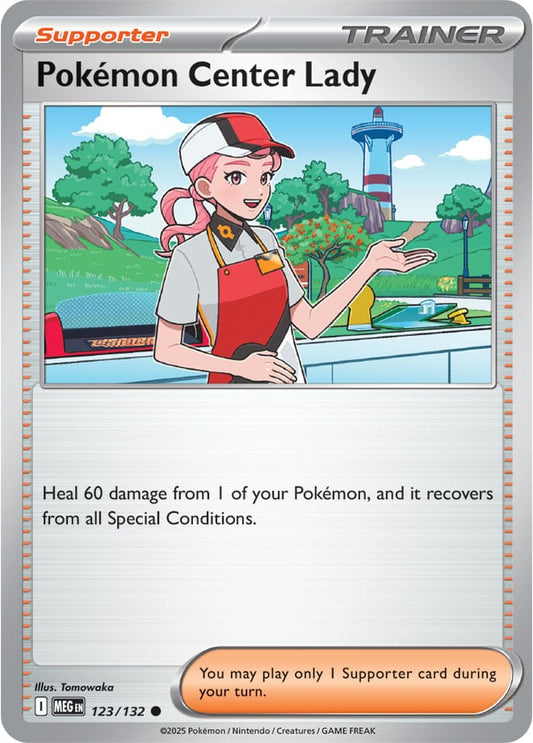 123/132 - Pokémon Center Lady - Mega Evolution